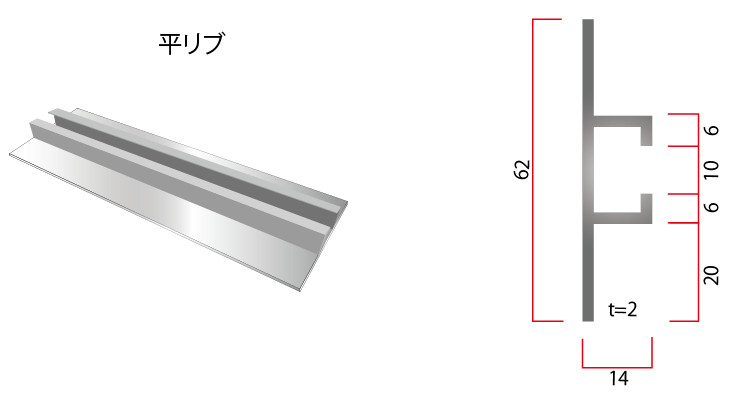 限定版 看板取付スムーサー金具 両面用 φ48.6-50.8mm用 2個セット